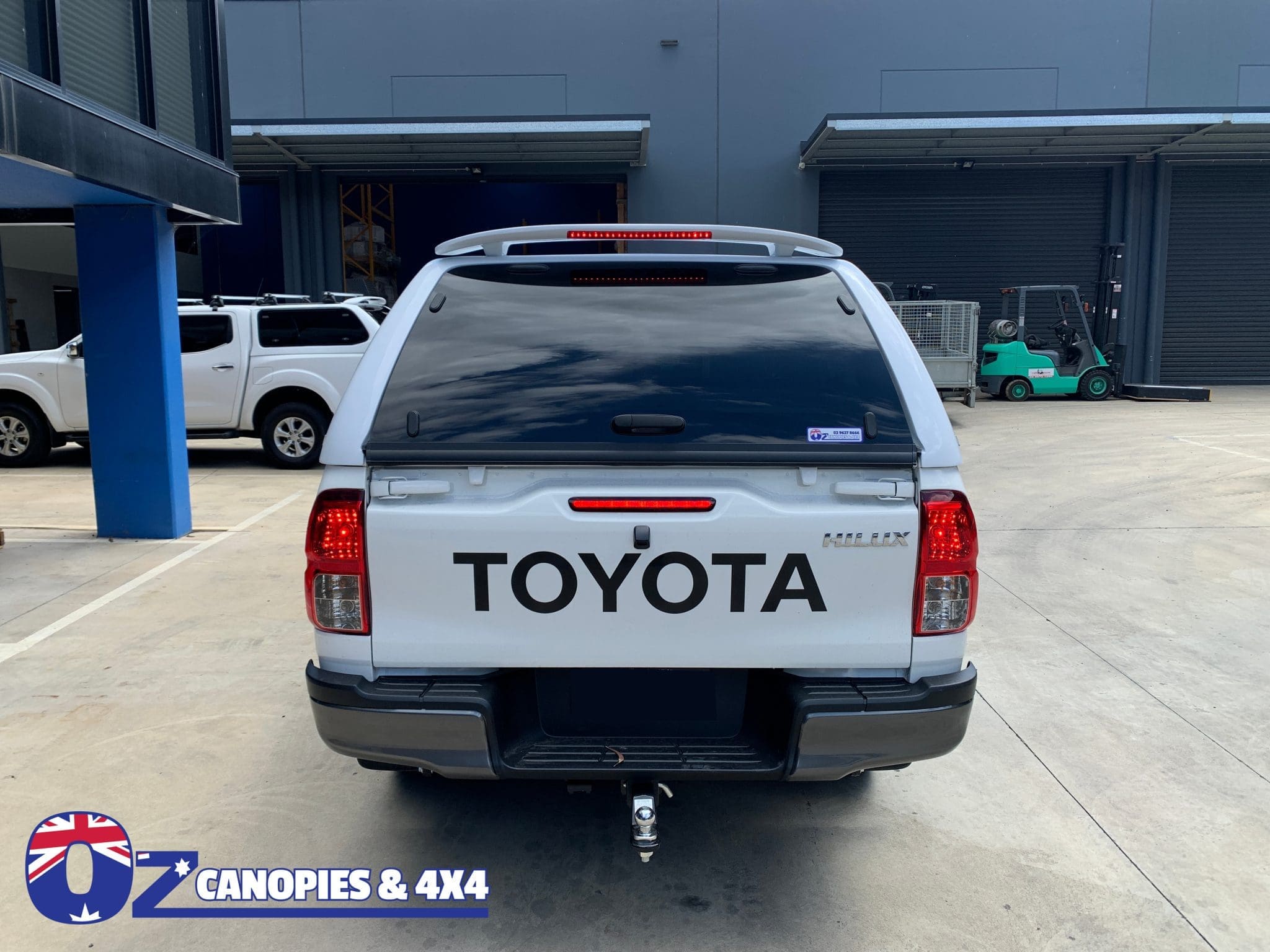 Toyota Hilux SR J Deck Dual Cab Canopy 2015 to Current Lift up or Sliding side windows Central Locking