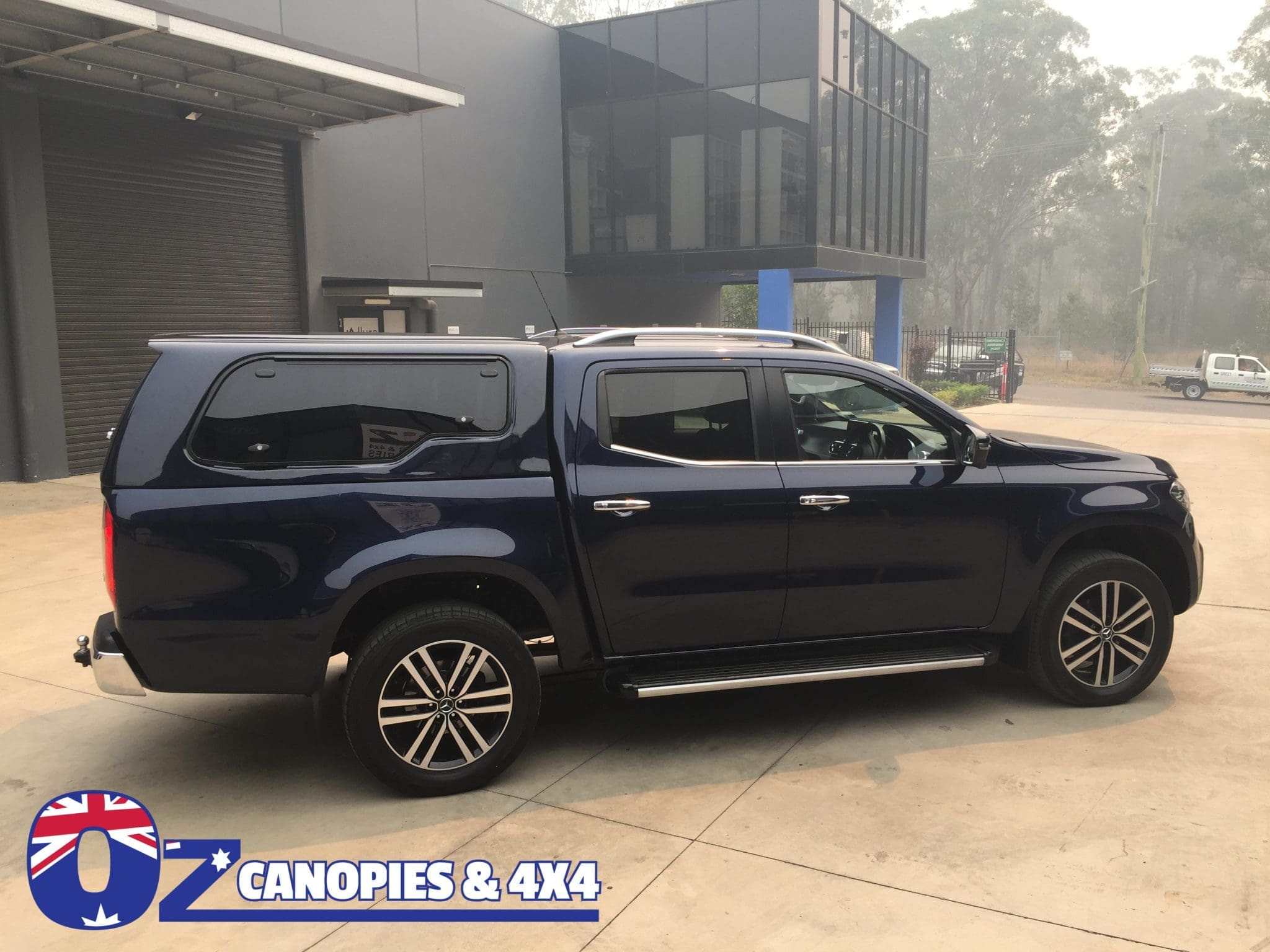 Mercedes Benz XCLASS Dual Cab Canopy 2018 to Current Lift up side windows Central Locking