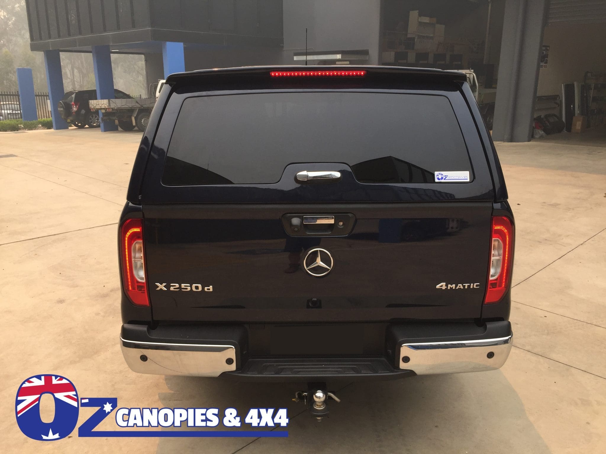 Mercedes Benz XCLASS Dual Cab Canopy 2018 to Current Lift up side windows Central Locking