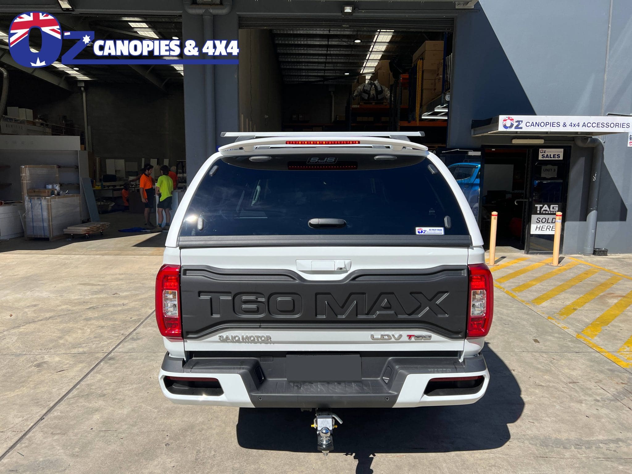 LDV T60 Dual Cab Canopy 2018 to Current Lift up or Sliding side windows Central Locking