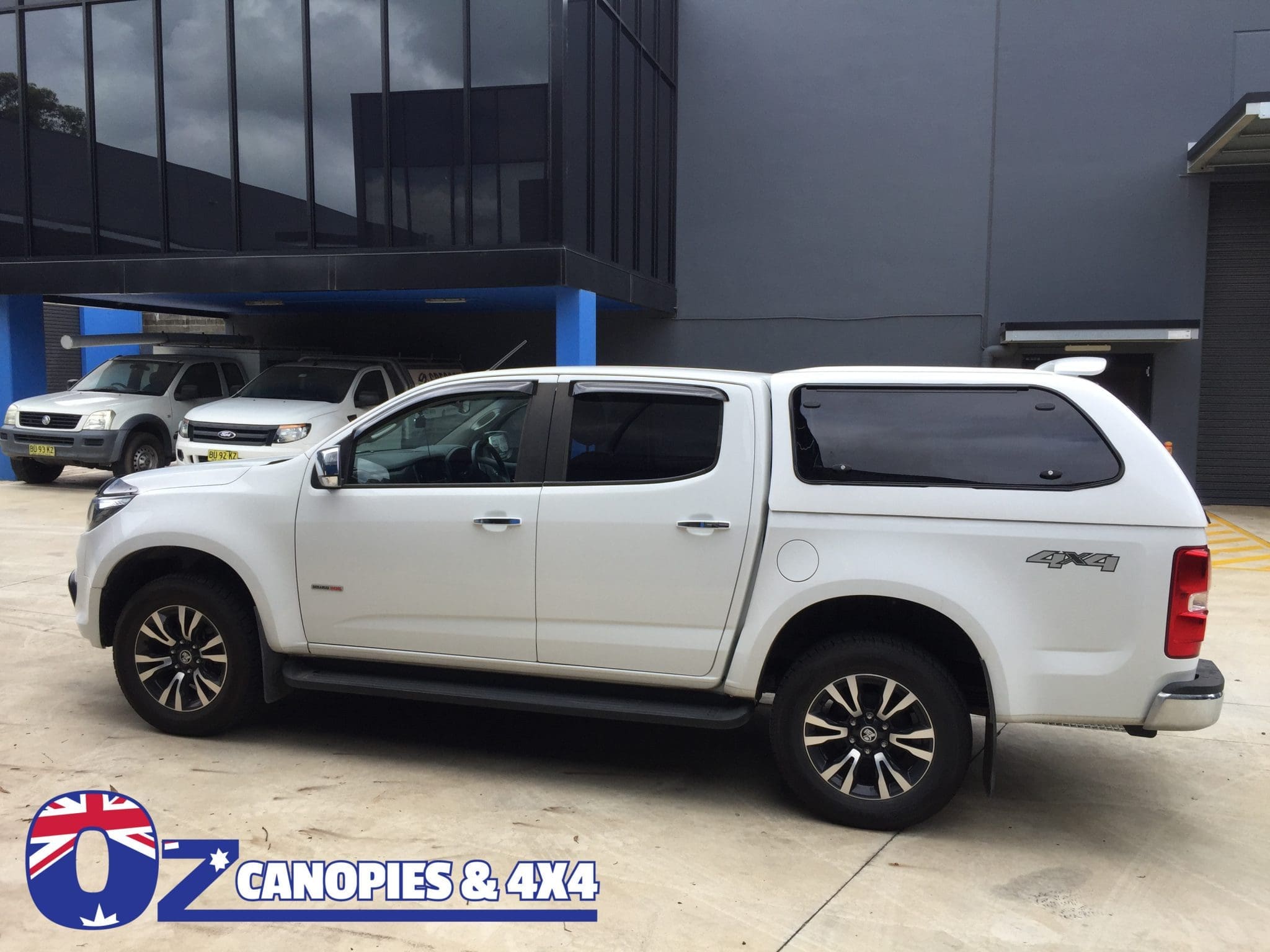Holden Colorado RG Dual Cab Canopy 2012 to 2021 Lift Up or Sliding Side Windows Central Locking