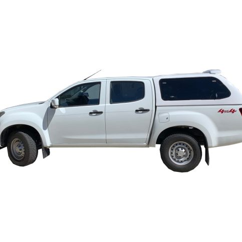 Isuzu Dmax Dual Cab Crew Cab Canopy 2012 to 2020 Lift Up or Sliding Side Windows Central Locking