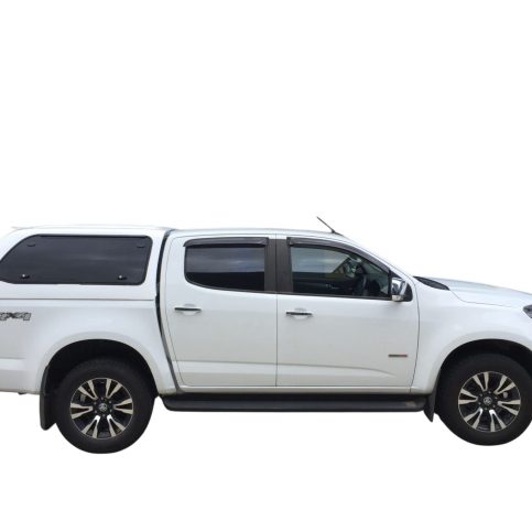 Holden Colorado RG Dual Cab Canopy 2012 to 2021 Lift Up or Sliding Side Windows Central Locking