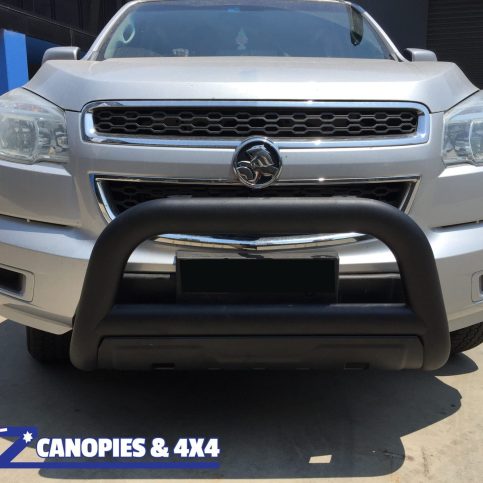 Holden Colorado Series 1 2012 to 2016 Nudge Bar with Bash Plate Matte Black