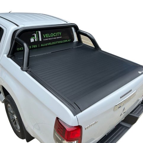 Oztrax Electric Mitsubishi Triton MQ MR Roller Shutter Cover Tonneau Hard Lid 2015 to 01/2024