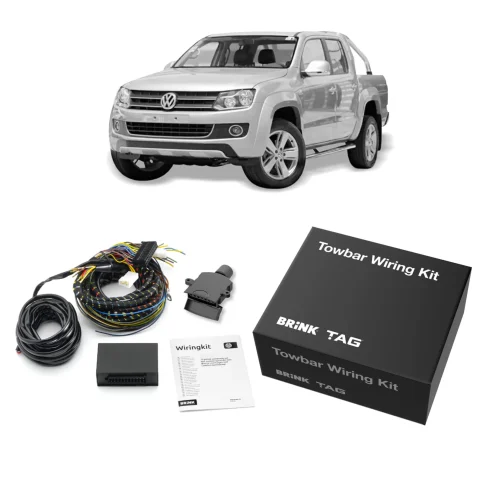 Plug N Play VW Amarok 2011 to 2023 Towbar Trailer Wiring Harness Loom with ECU module Genuine Equivalent