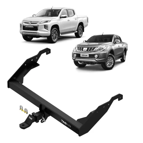 Mitsubishi Triton MQ MR Towbar 2015 to 2024 Tray Back
