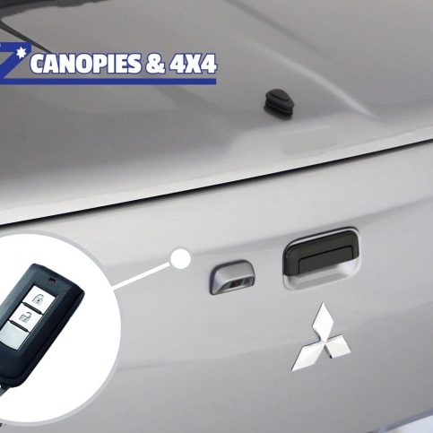 Mitsubishi Triton MQ MR 2015 to Current (Suits All MQ, MR: GLX, GLX-R Only) Tailgate Central Locking Kit (Small Handle)