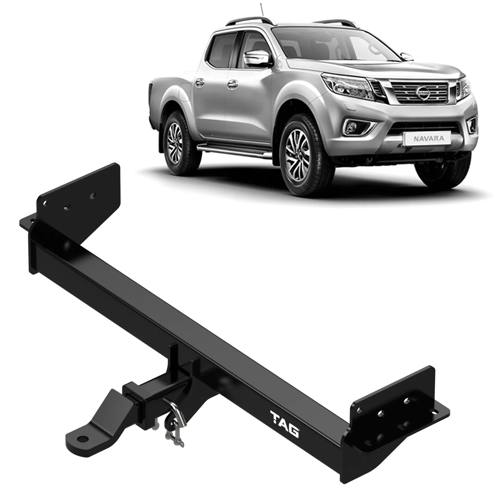 Nissan Navara D23 NP300 TAG Towbar 12/2020 to 03/2026 Tray Back Only