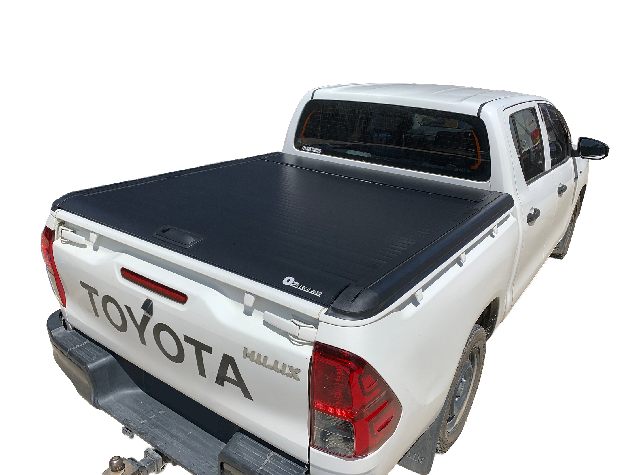 Toyota Hilux SR Workmate J Deck Manual Roller Shutter Cover Tonneau Hard Lid 2015 to 12/2025
