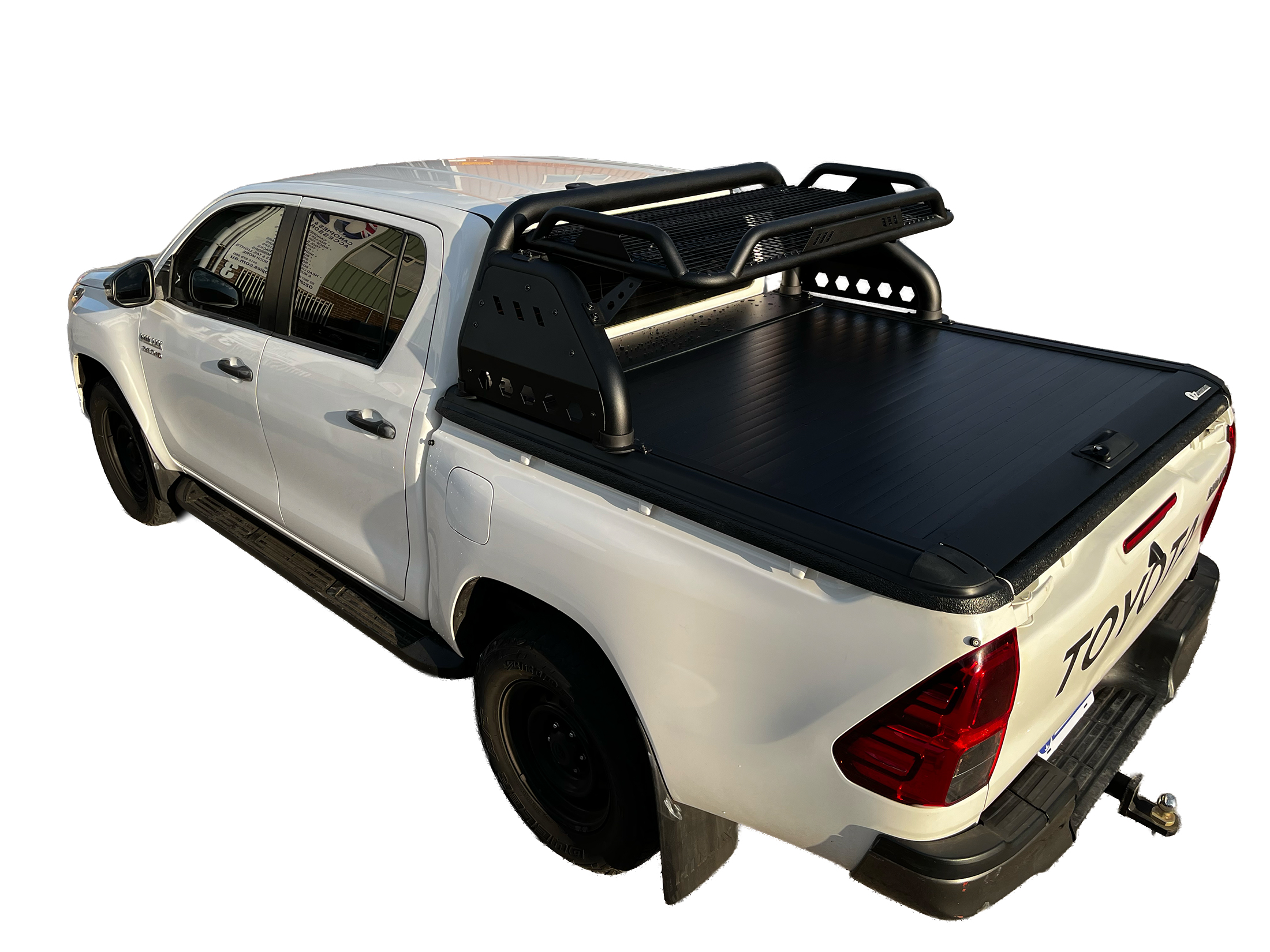 Toyota Hilux SR Workmate J Deck Manual Roller Shutter Cover Tonneau Hard Lid 2015 to 12/2025