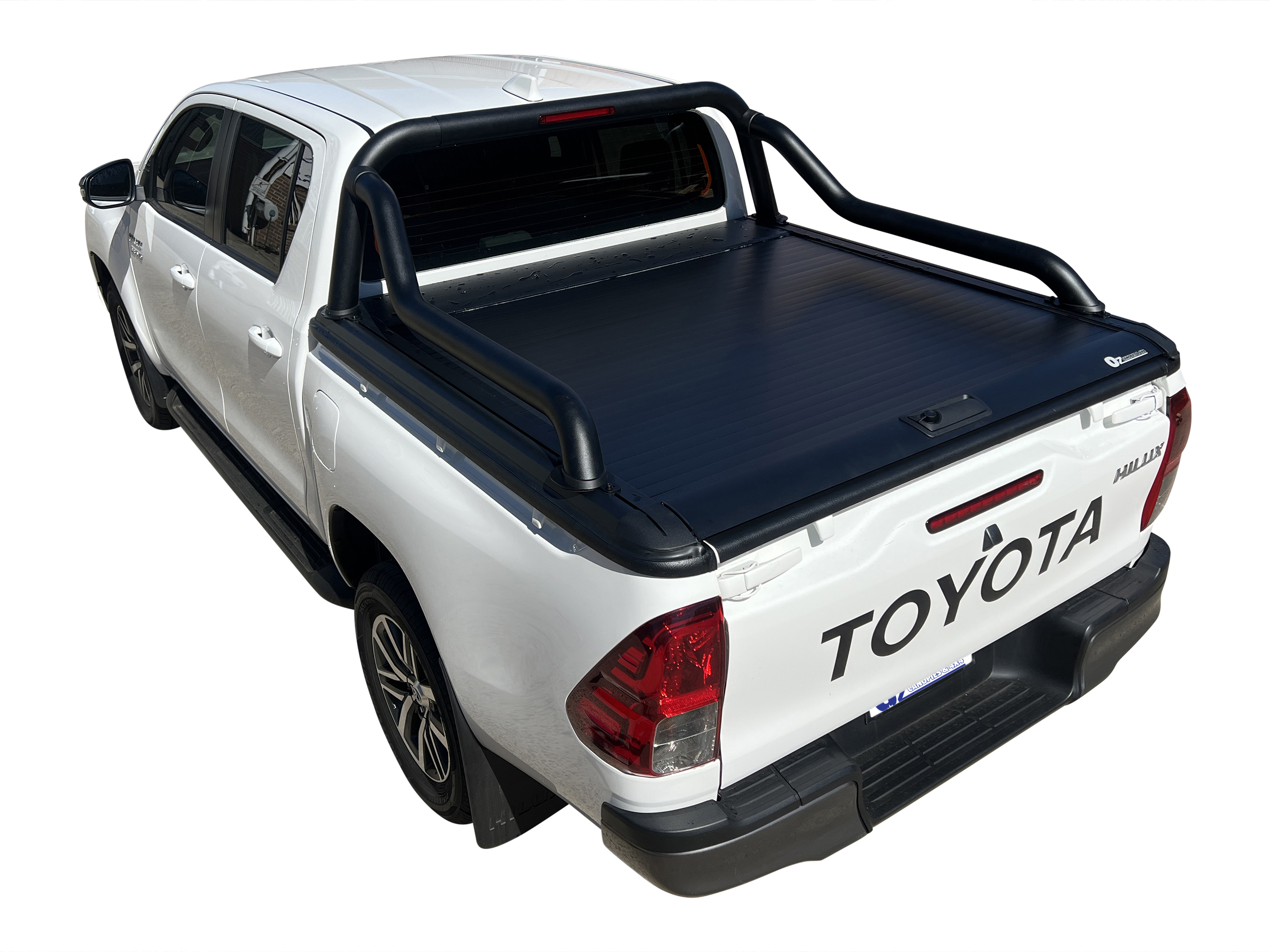 Toyota Hilux SR Workmate J Deck Manual Roller Shutter Cover Tonneau Hard Lid 2015 to 12/2025