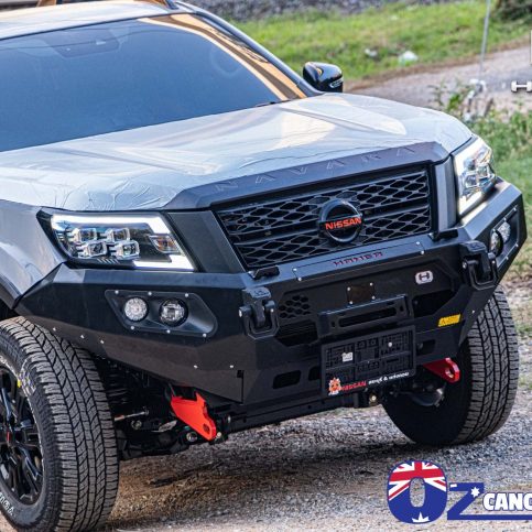 Nissan Navara 01/2021 to 03/2026 Sensor Compatible ADR Approved King Series Bull Bar