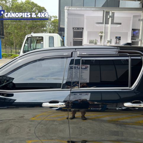 Premium Weather Shields Window Visors For Toyota Hilux 2015 to 12/2025