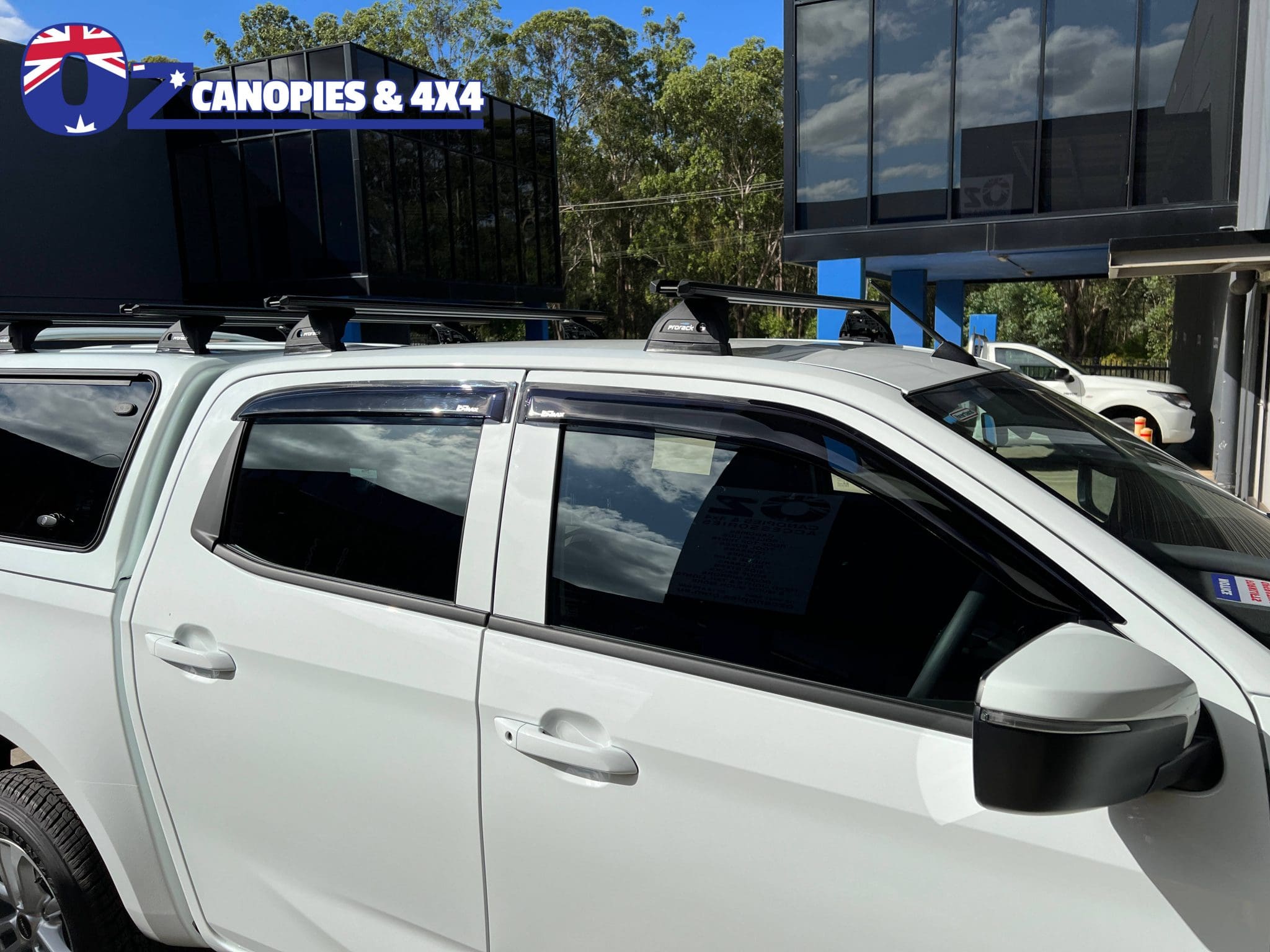 Premium Weather Shields Window Visors Isuzu Dmax 08/2020 to Current
