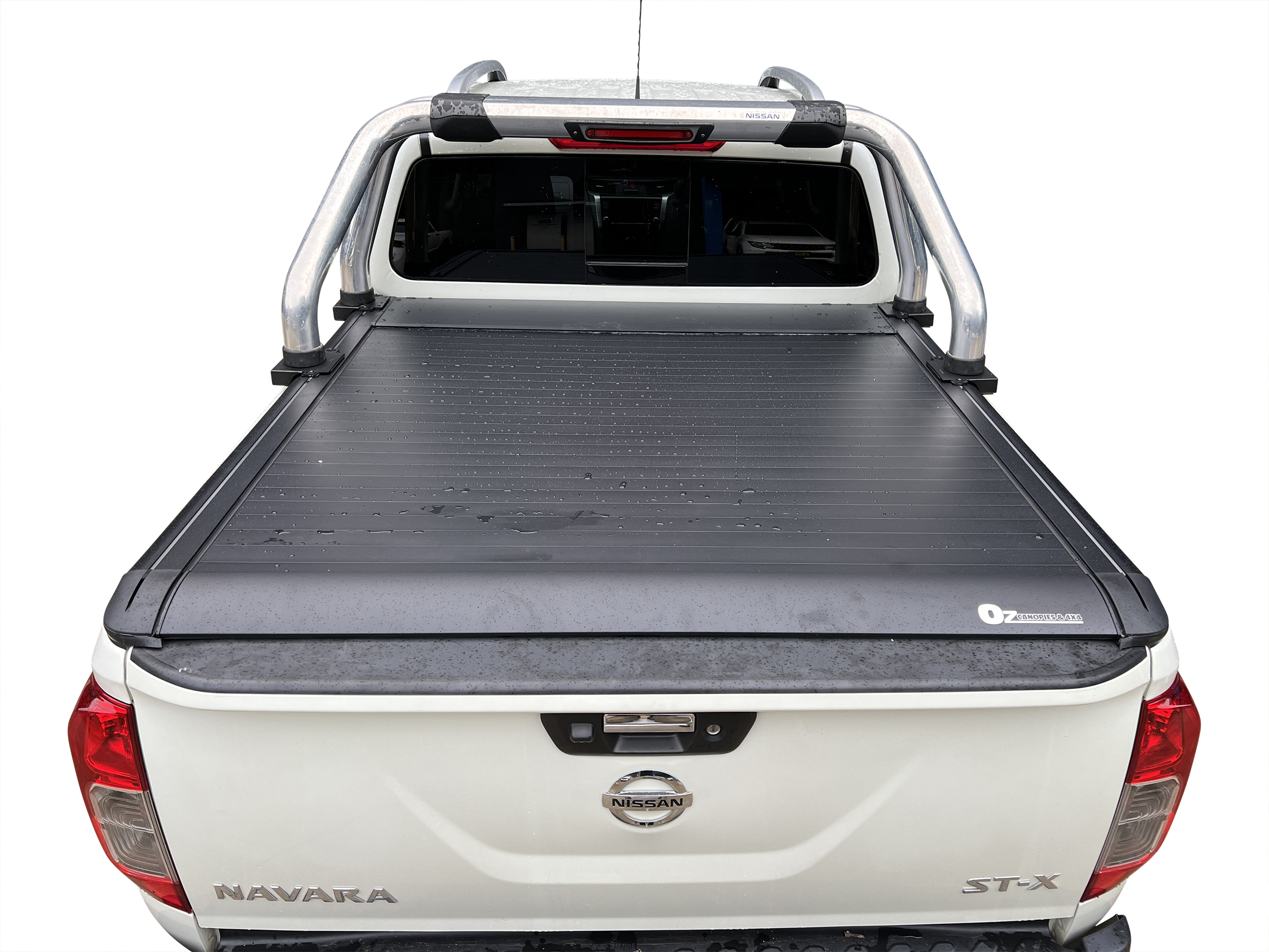 Nissan Navara D23 NP300 Oztrax Electric Roller Shutter Cover Tonneau Hard Lid 2014 to 01/2021