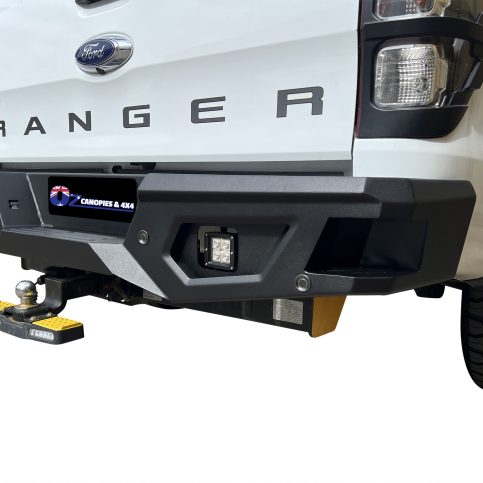 Heavy Duty Oz4X4 Rear Bar Rear Step Bumper Replacement For Mazda BT50 2011 to 08/2020