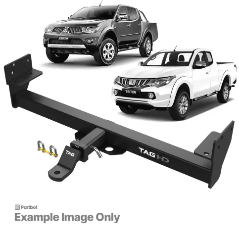 Mitsubishi Triton ML (2006 to 2009) or MN (2009 to 2015) Towbar Tray Back or Tub Body Without Step