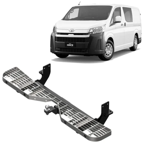 Toyota Hiace Commuter TAG Rear Step And Towbar Combo 02/2019 to 07/2025