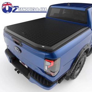 Volkswagen NF Amarok 2023 to Current Aluminium Hard Lid Tonneau Cover EGR Load Shield Matte Black