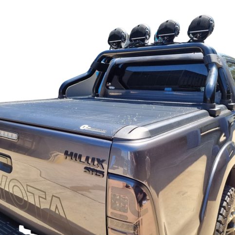 Oztrax Electric Roller Shutter Cover Tonneau Hard Lid Toyota Hilux SR & SR5 2005 to 2015