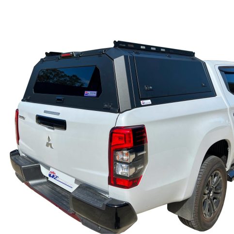 Mitsubishi Triton MQ MR 2015 to 01/2024 Heavy Duty Steel Black Canopy