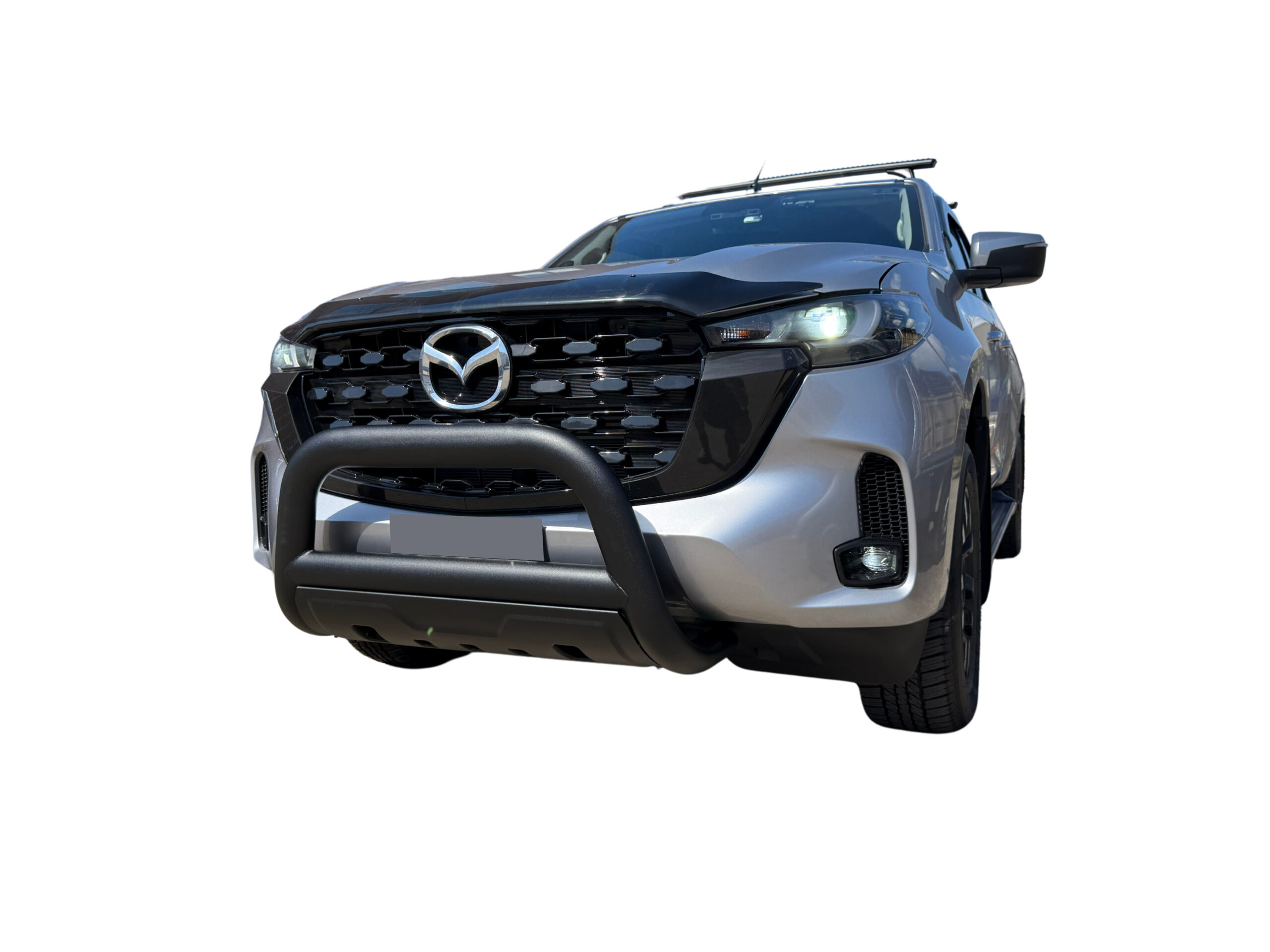 Mazda BT50 Nudge Bar Matte Black with Bash Plate 08/2020 to Current