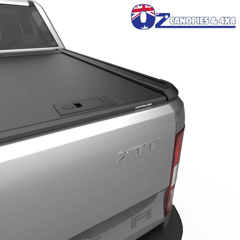 Ford Ranger PX1, PX2, PX3 RAPTOR 2011 to 08/2022 EGR Manual Rolltrac Roller Shutter Tonneau Cover Lid