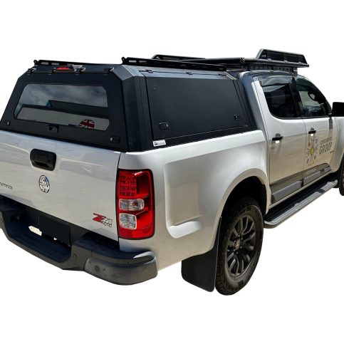 Holden Colorado RG 2012 to 08/2020 Heavy Duty Steel Black Canopy