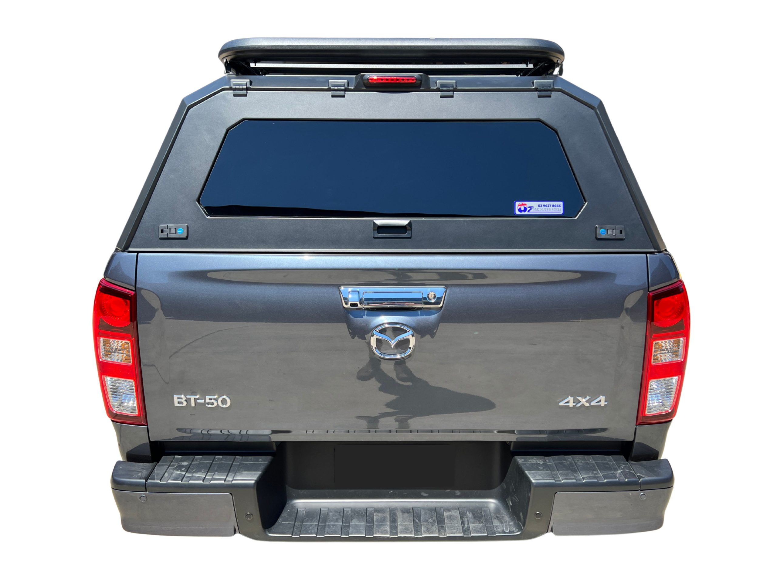 Mazda BT50 08/2020 to Current Heavy Duty Steel Black Canopy