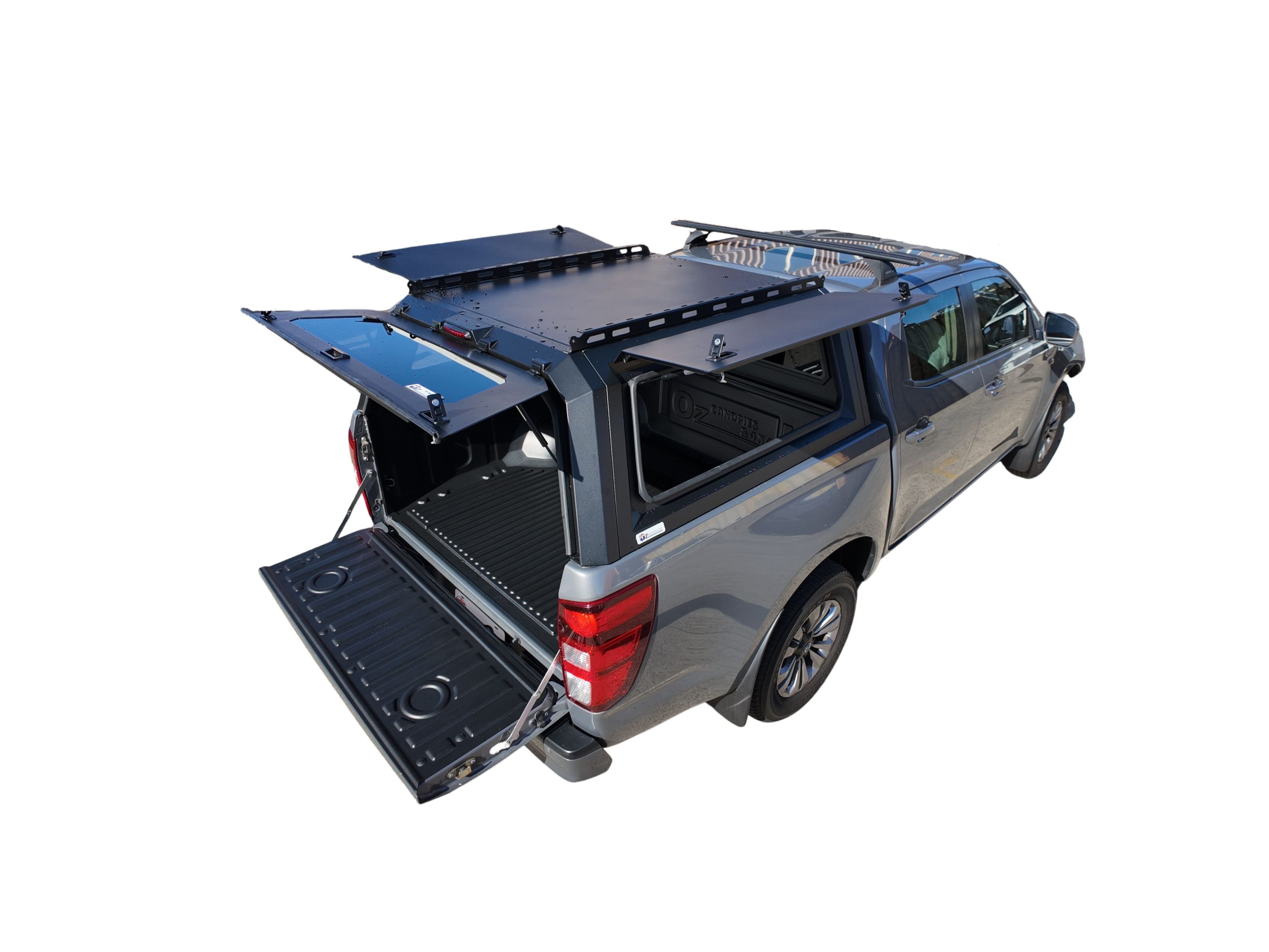 Mazda BT50 08/2020 to Current Heavy Duty Steel Black Canopy