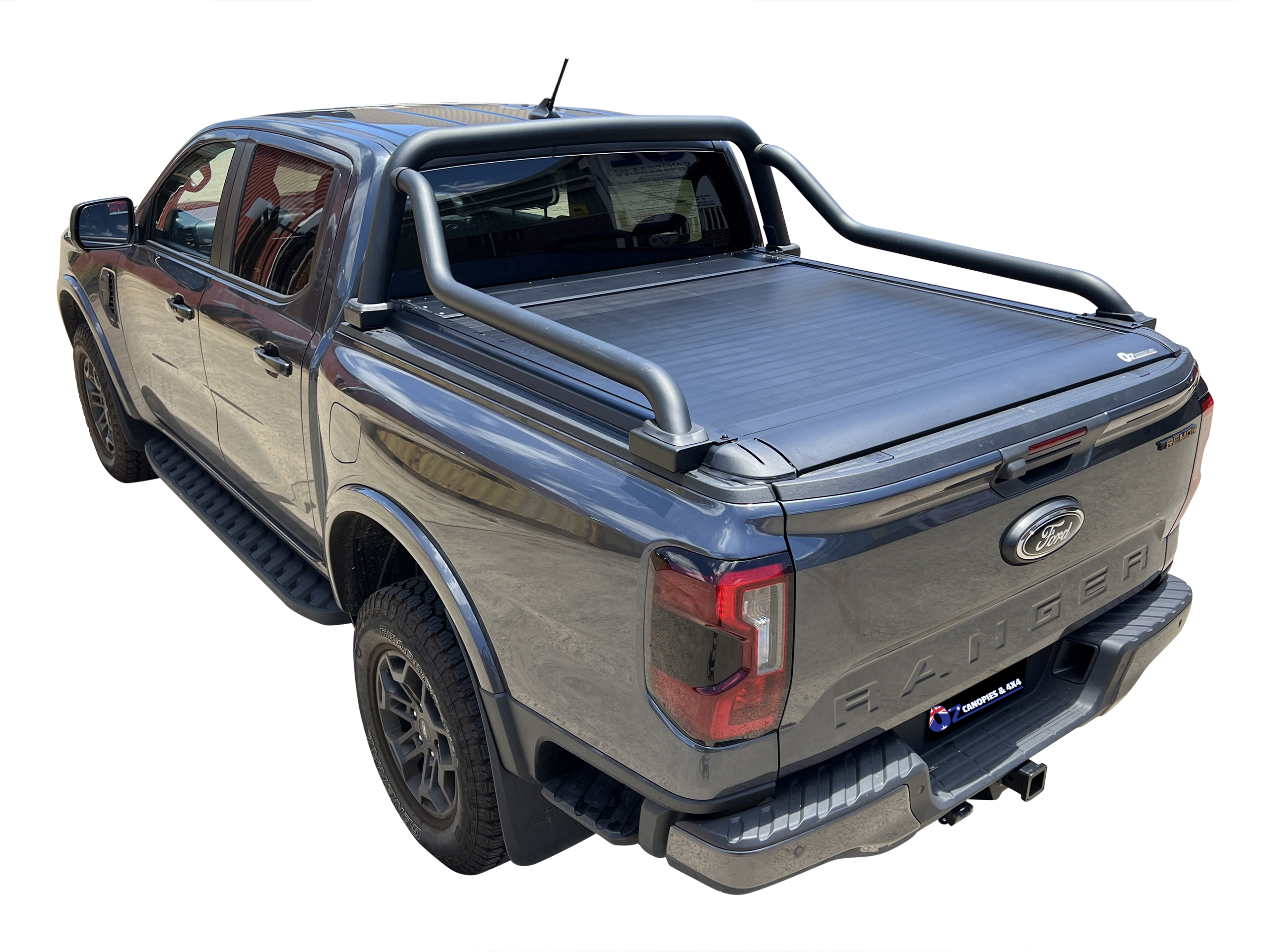 Oztrax Electric Ford Ranger RA Next Gen 08/2022 to Current Roller Shutter Cover Tonneau Hard Lid