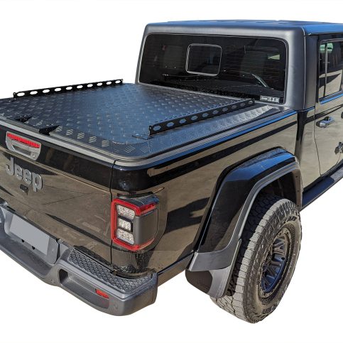 Jeep Gladiator 2020 to Current Oz Canopies & 4X4 Aluminium Hard Lid Black