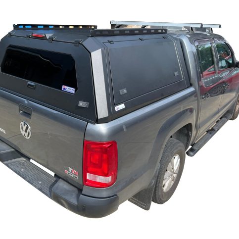 Volkswagen Amarok 2010 to 03/2023 Heavy Duty Steel Black Canopy