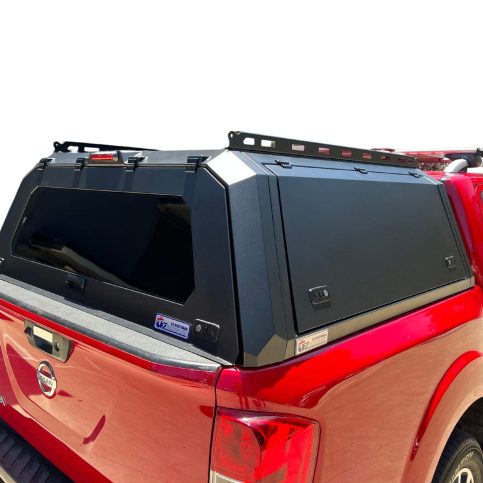 Nissan Navara NP300 D23 2015 to 01/2021 Heavy Duty Steel Black Canopy