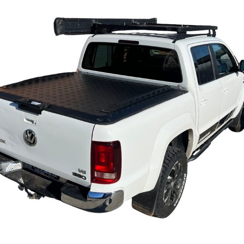 Volkswagen Amarok 2010 to 2023 Oz Canopies & 4X4 Aluminium Hard Lid Black