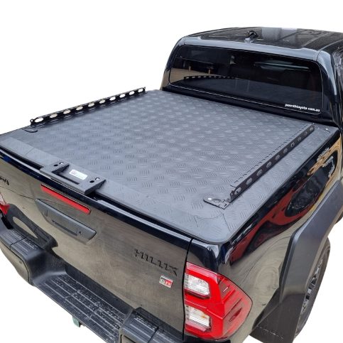 Toyota Hilux Next-Gen N90 12/2025 to Current Oz Canopies & 4X4 Aluminium Hard Lid Black