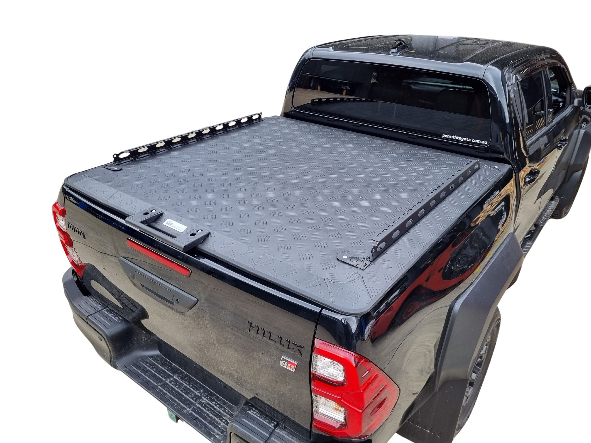 Toyota Hilux SR SR5 2005 to 2015 Oz Canopies & 4X4 Aluminium Hard Lid Black