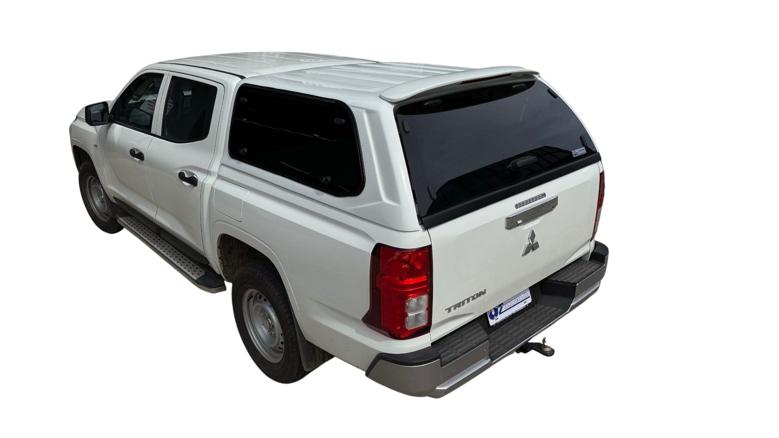 Mitsubishi Triton MV Dual Cab Canopy 02/2024 to Current Lift Up or Sliding Side Windows Central Locking