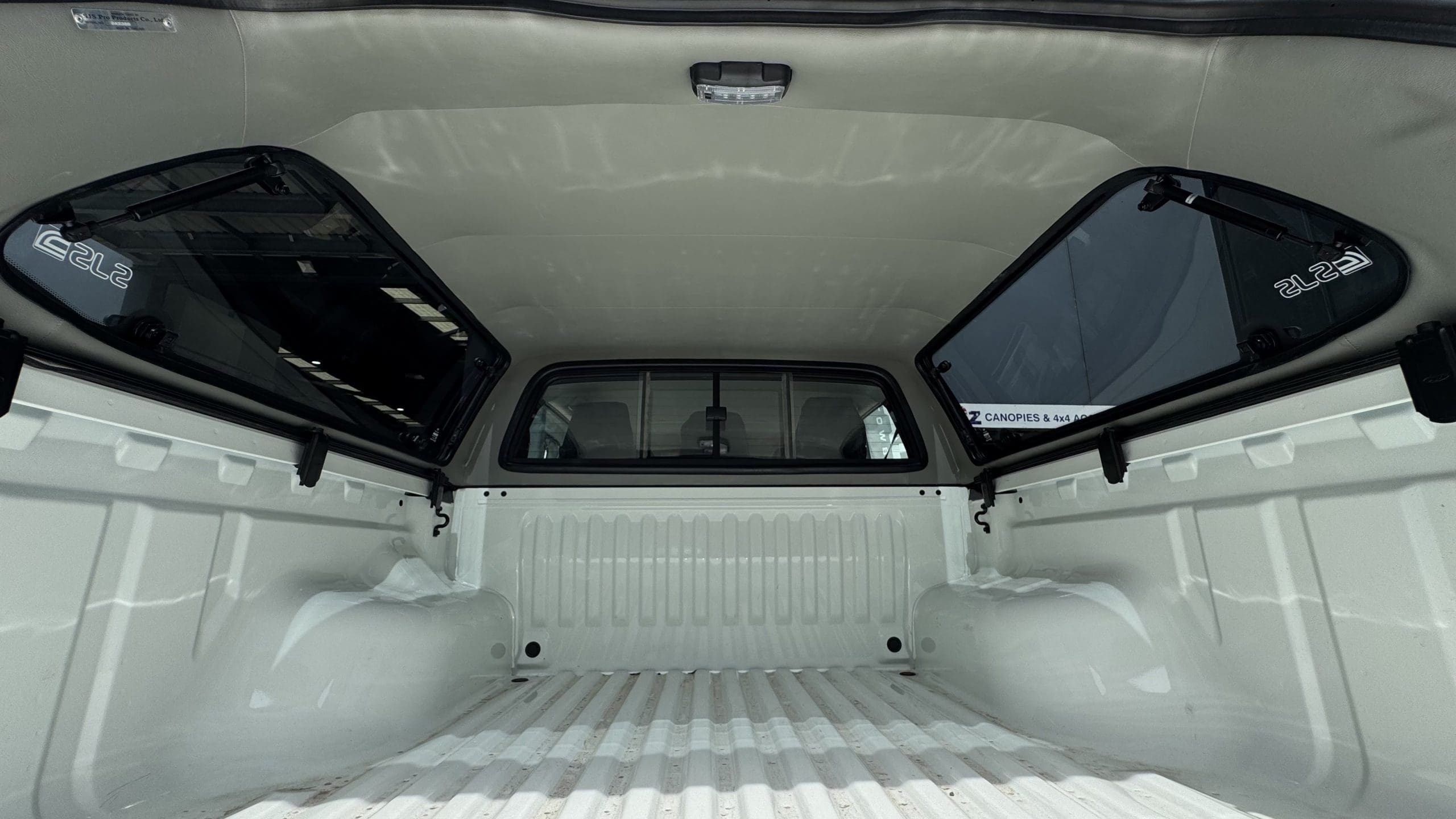 Mitsubishi Triton MV Dual Cab Canopy 02/2024 to Current Lift Up or Sliding Side Windows Central Locking