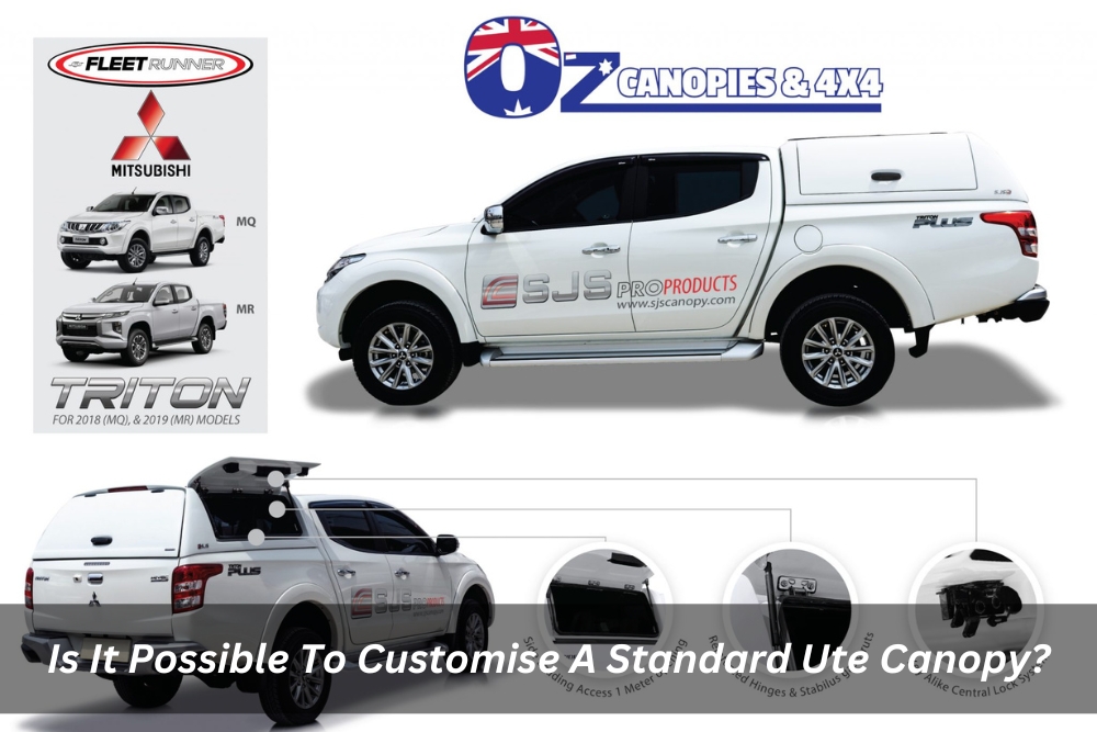 Image presents Is It Possible To Customise A Standard Ute Canopy