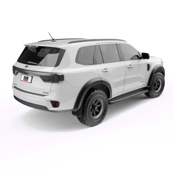 Genuine EGR Fender Flares Smooth Matte Black Ford Everest 2022 to Current - Image 3