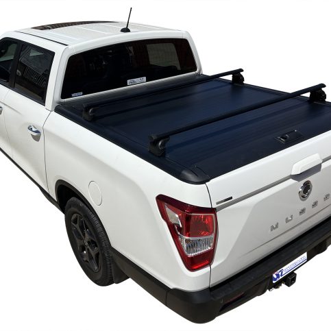 Ssangyong KGM Musso Long Tub XLV Manual Roller Shutter Tonneau Cover Hard Lid 2018 to Current