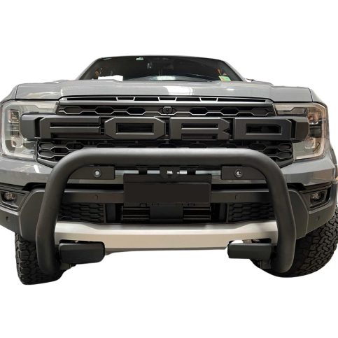 Sensor Compatible RA Next Gen Ranger Raptor & Ranger Tremor Nudge Bar Matte Black Nudge Bar 2022 to Current