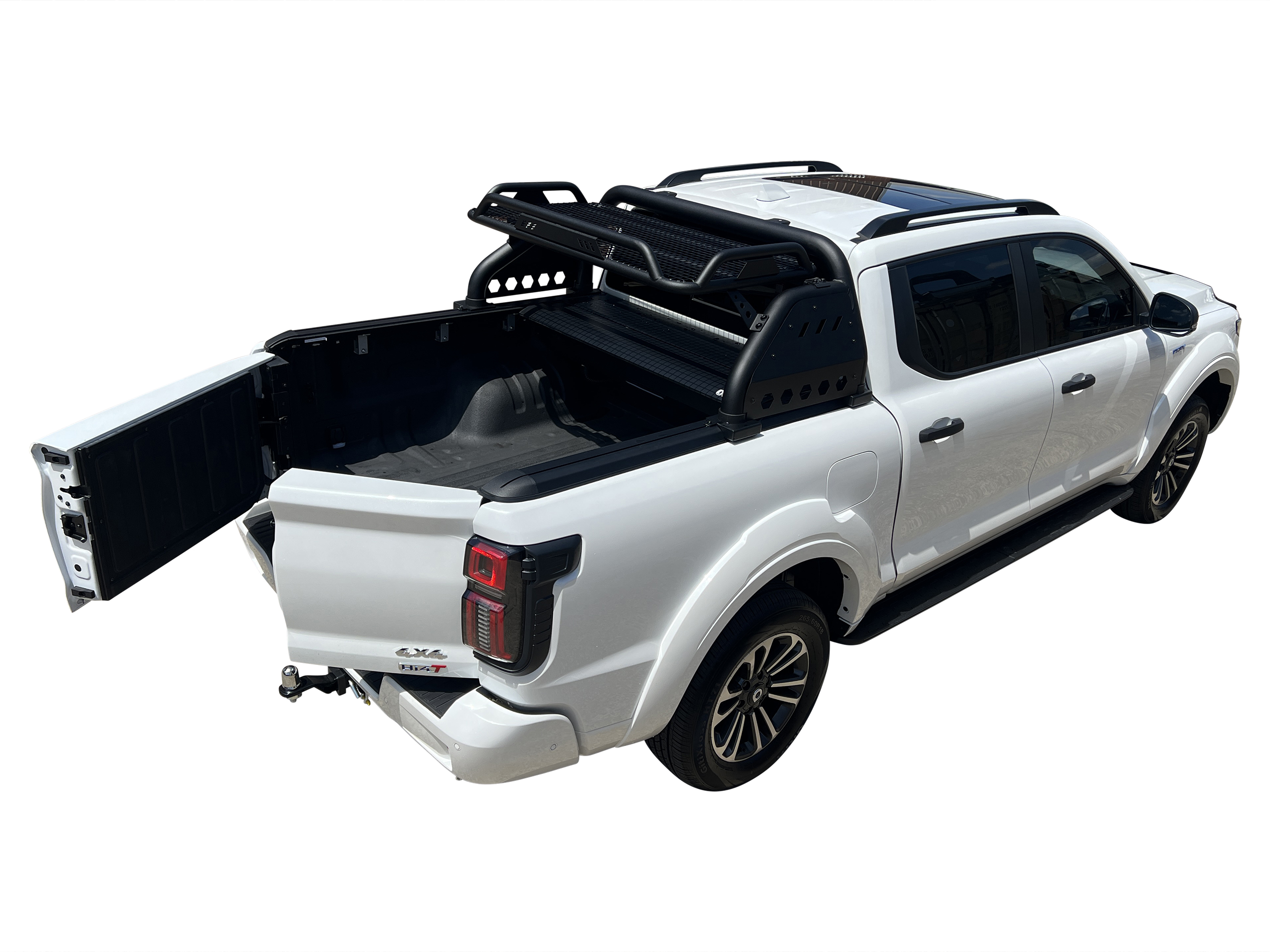 Oztrax Electric GWM Cannon Alpha Hybrid Roller Shutter Cover Tonneau Hard Lid 2024 to Current