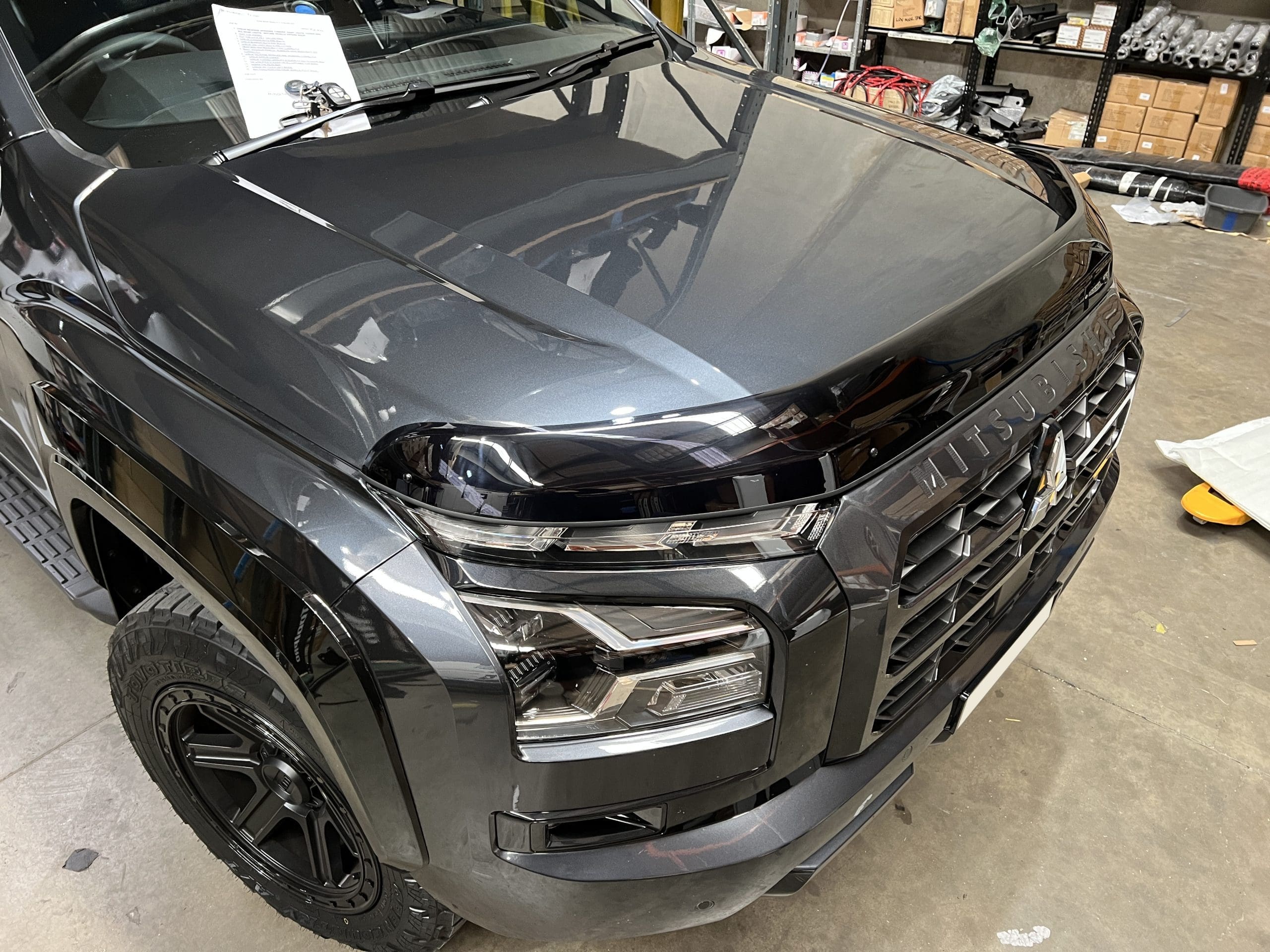 Premium Bonnet Protector Guard Mitsubishi Triton MV 2024 to Current