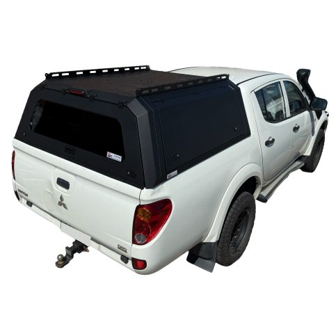 Mitsubishi Triton MN 08/2009 to 04/2015 Heavy Duty Steel Black Canopy