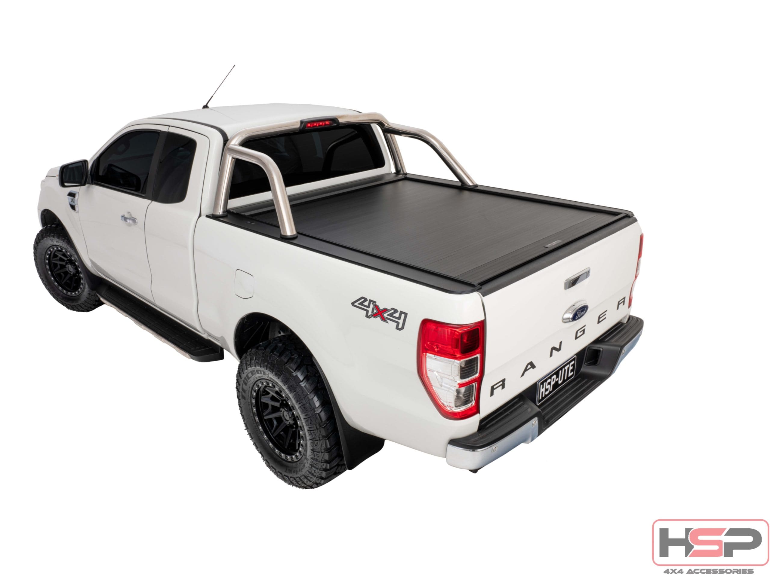HSP Roll R Cover Series 3.5 Electric Roller shutter for Ford Ranger PX 2011 to 2022 Suits Space Cab With XLT Sports Bar