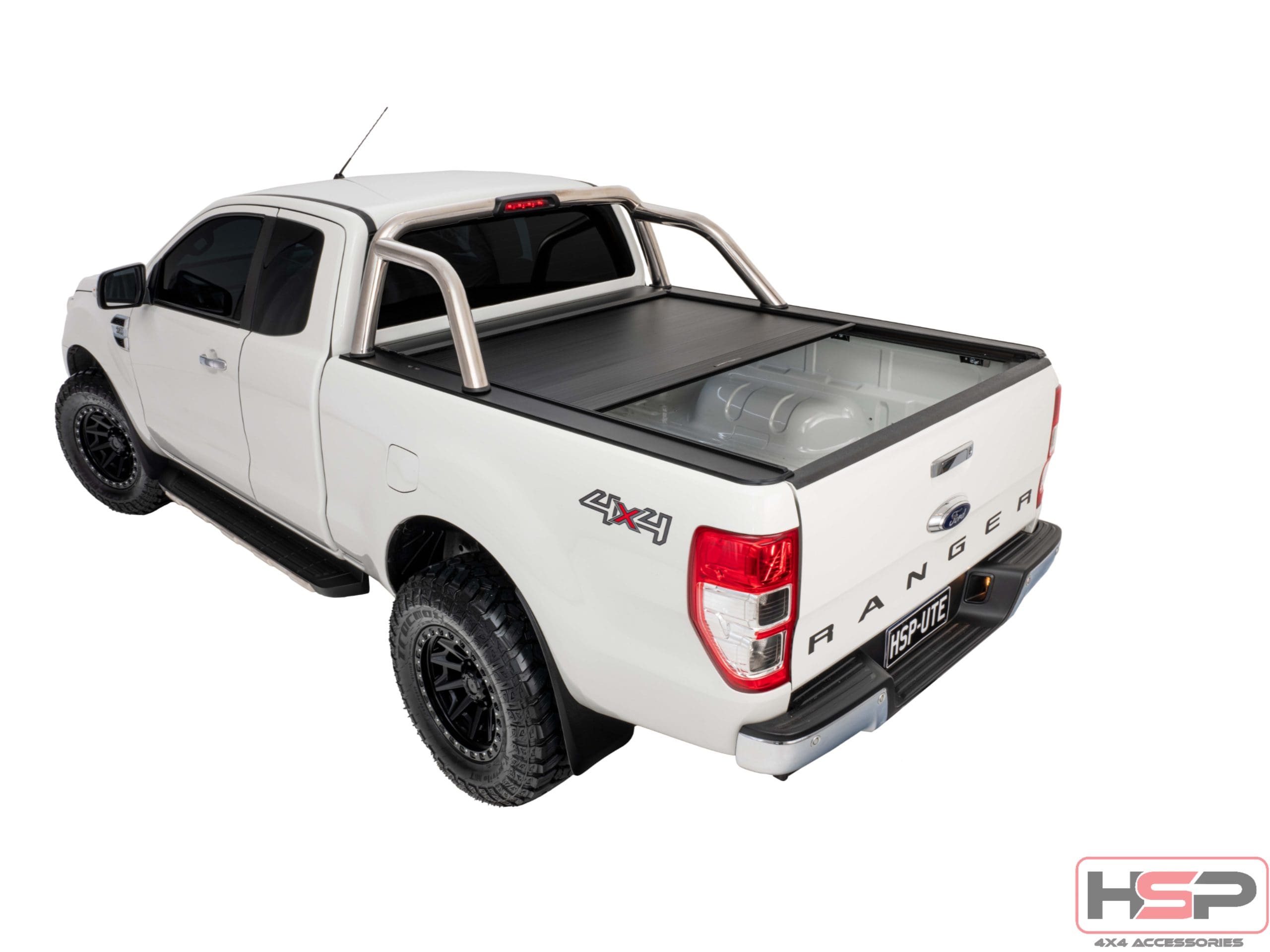 HSP Roll R Cover Series 3.5 Electric Roller shutter for Ford Ranger PX 2011 to 2022 Suits Space Cab With XLT Sports Bar