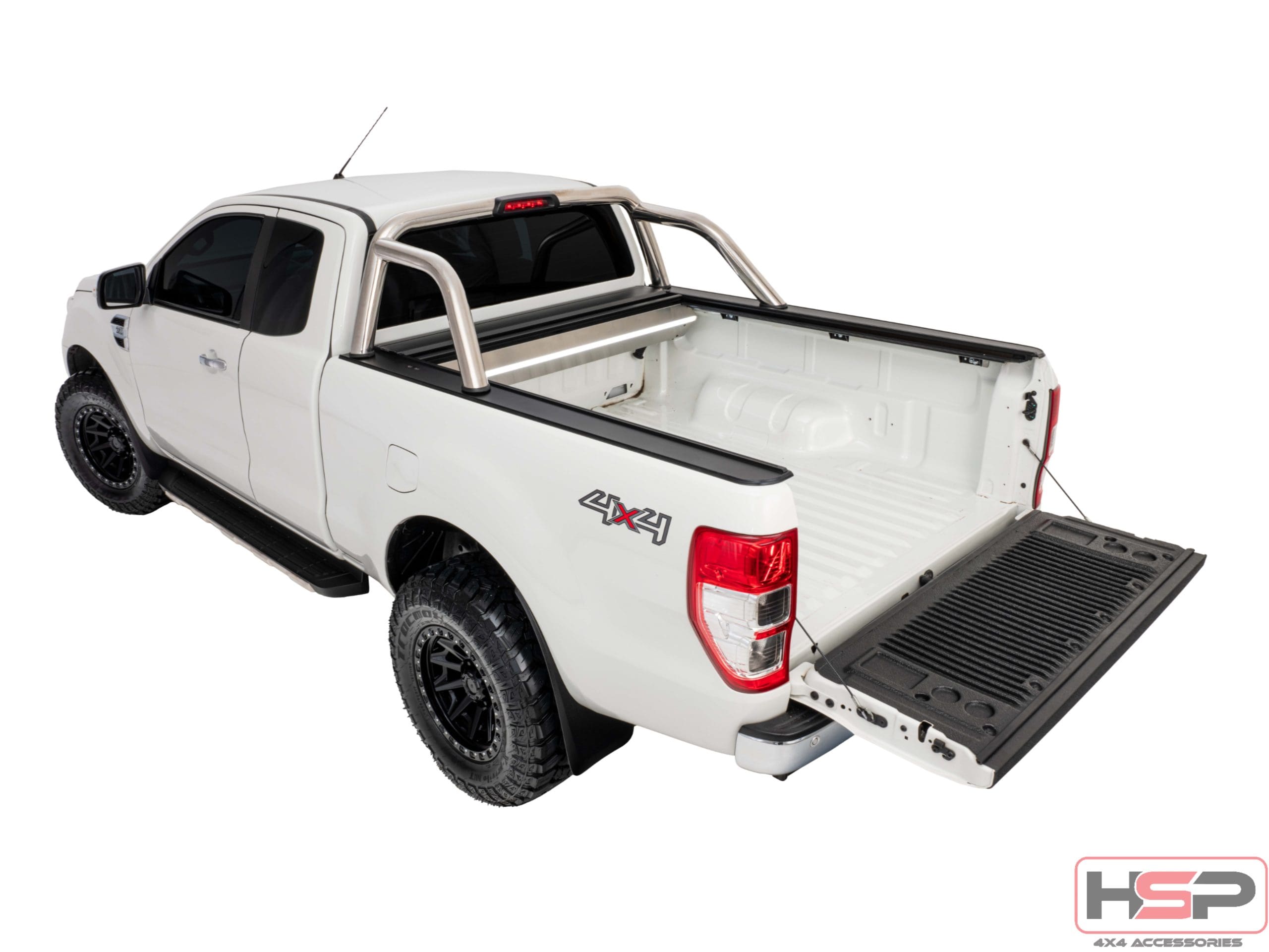 HSP Roll R Cover Series 3.5 Electric Roller shutter for Ford Ranger PX 2011 to 2022 Suits Space Cab With XLT Sports Bar